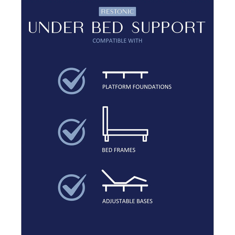 Comfort Care - 15" Euro Top Hybrid Mattress, Plush Comfort by HouseOfZazla