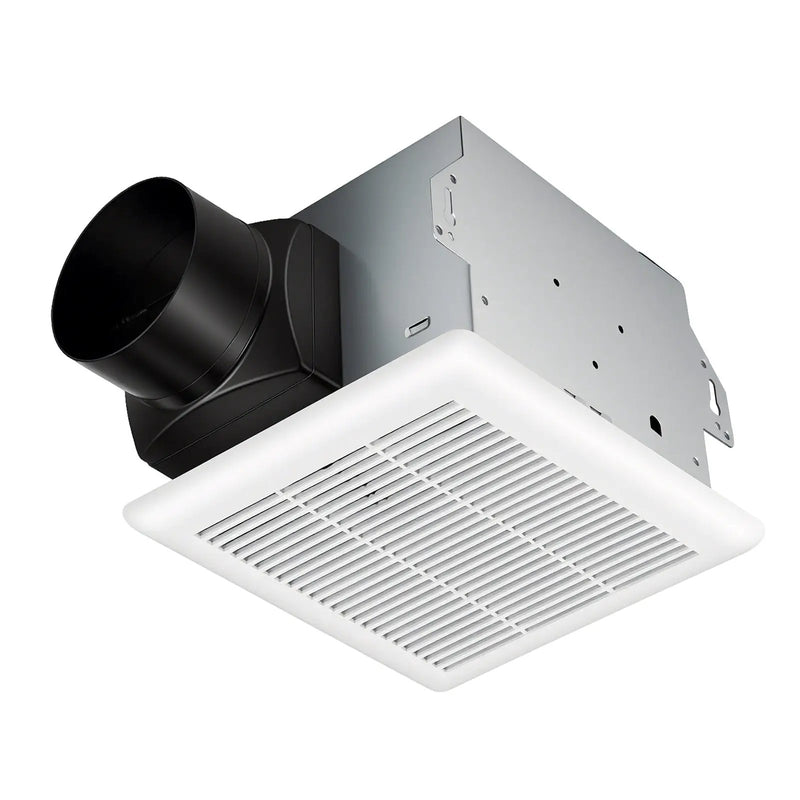 80 CFM Ceiling Mount Bathroom Exhaust Fan with Metal Housing and 4 Inches Duct by DirectDeals