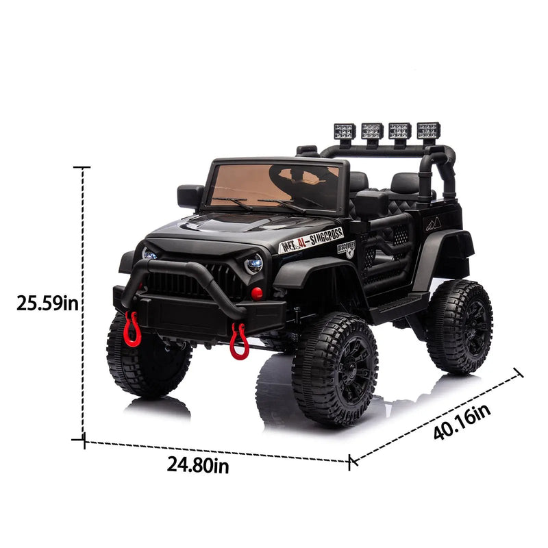 24V Kids Ride On Car with Parents Remote Control and Bluetooth by HouseOfZazla