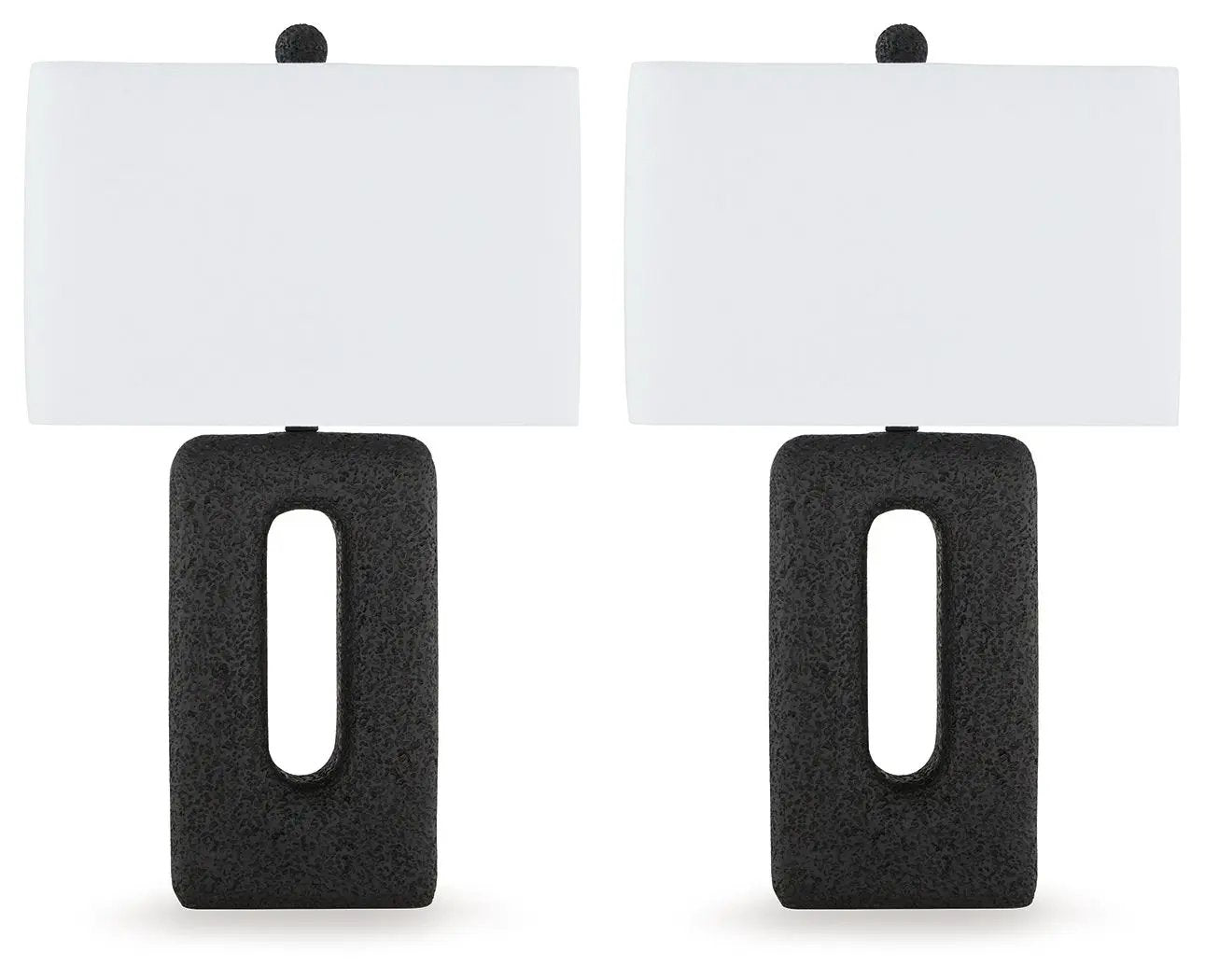 Wimmings - Poly Table Lamp (Set of 2) - Black by Unique Piece Furniture