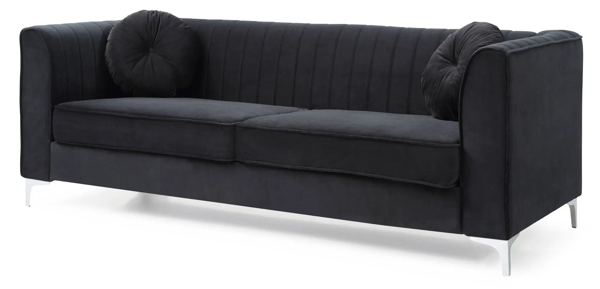 Delray - Micro Suede Sofa by HouseOfZazla