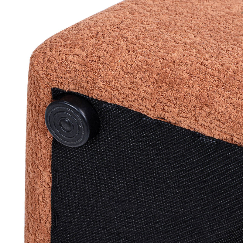 Clyde - Tapered Square Upholstered Ottoman by HouseOfZazla