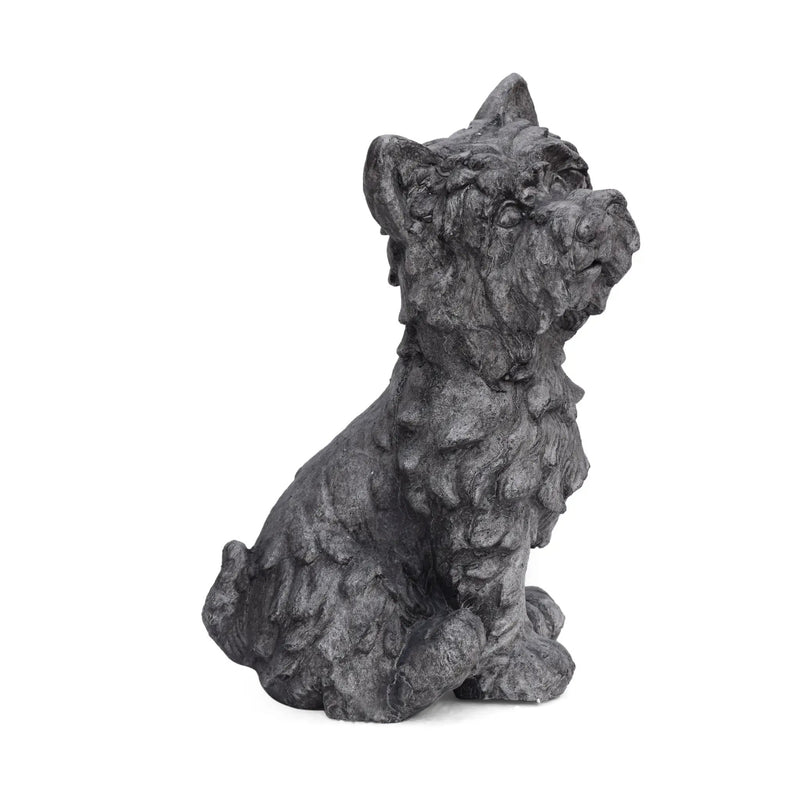 Cricket Dog Cast Stone Garden Statue by HouseOfZazla