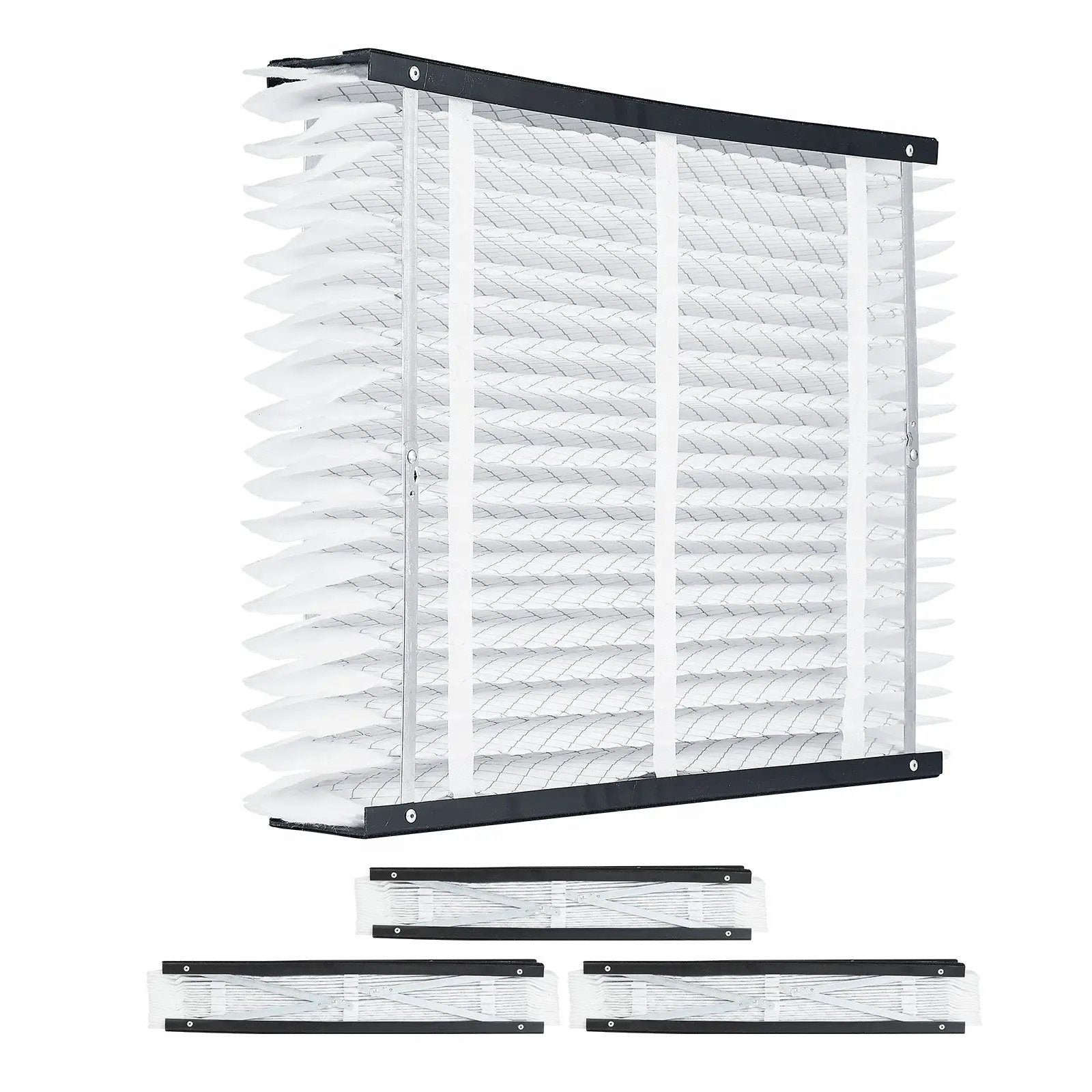 Air Filters MERV 13 Electrostatic Pleated HVAC Furnace Filter 4-Pack 20 x 25 x 4 by HouseOfZazla