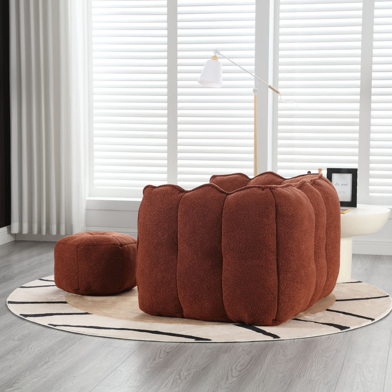 Soft Bean Bag Chair With High Resilient Foam by HouseOfZazla