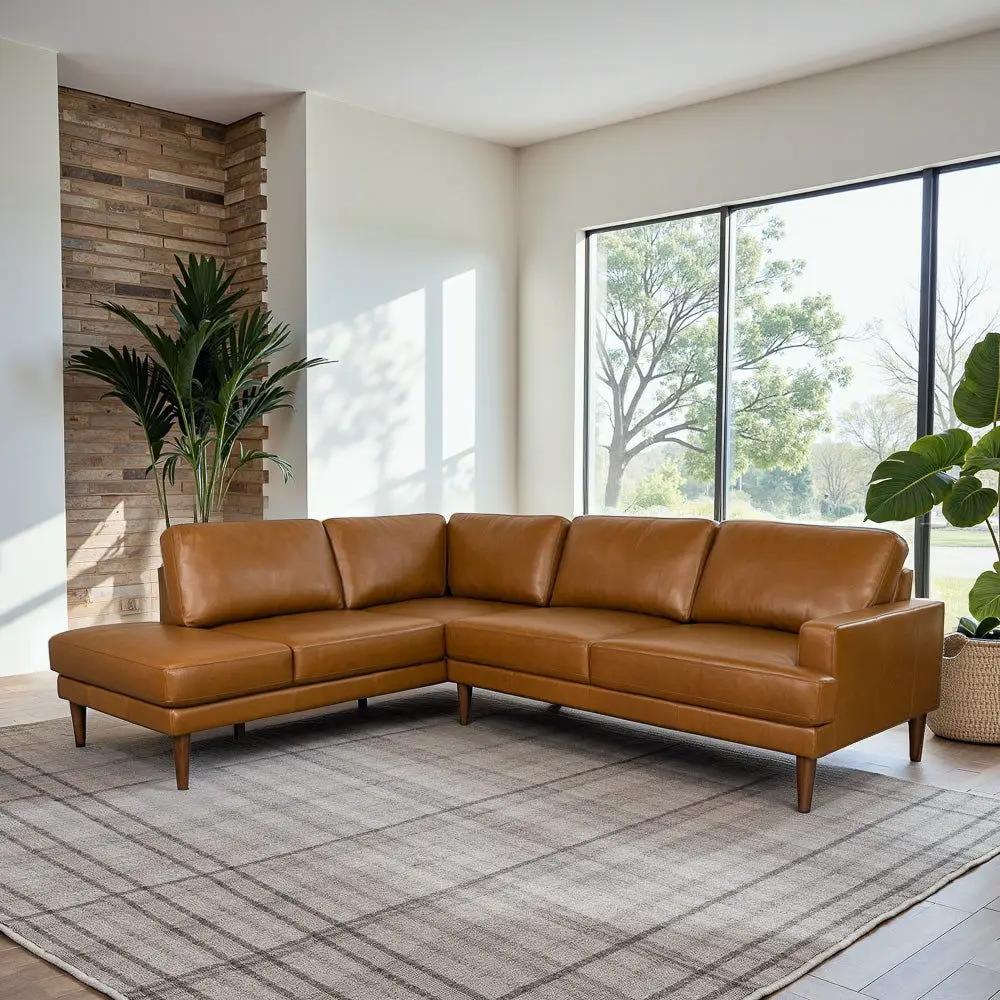Corbin - L-Shaped Sectional Sofa by Unique Piece Furniture