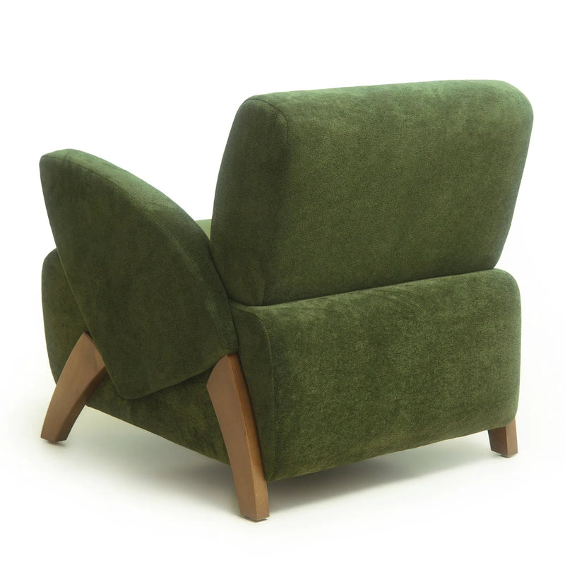 Velvet Fabric Decorative Lounge Chair by HouseOfZazla
