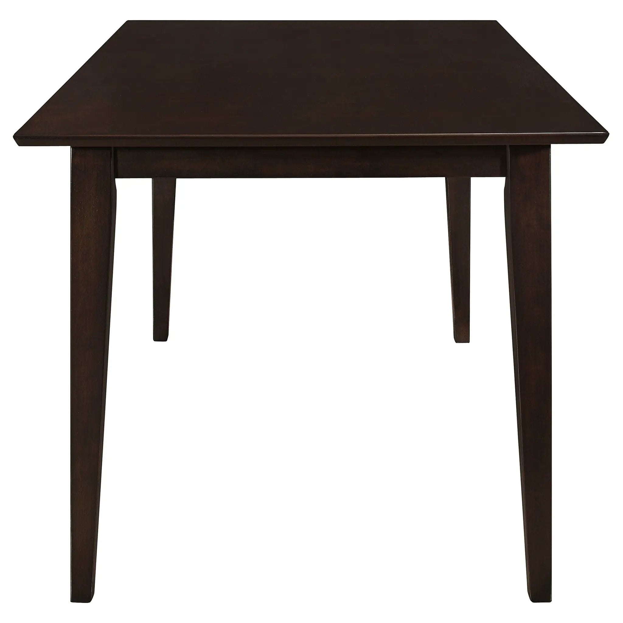 Gabriel Rectangular 59-inch Wood Dining Table Cappuccino by Unique Piece Furniture