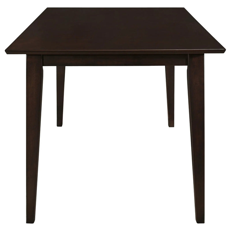 Gabriel Rectangular 59-inch Wood Dining Table Cappuccino by Unique Piece Furniture