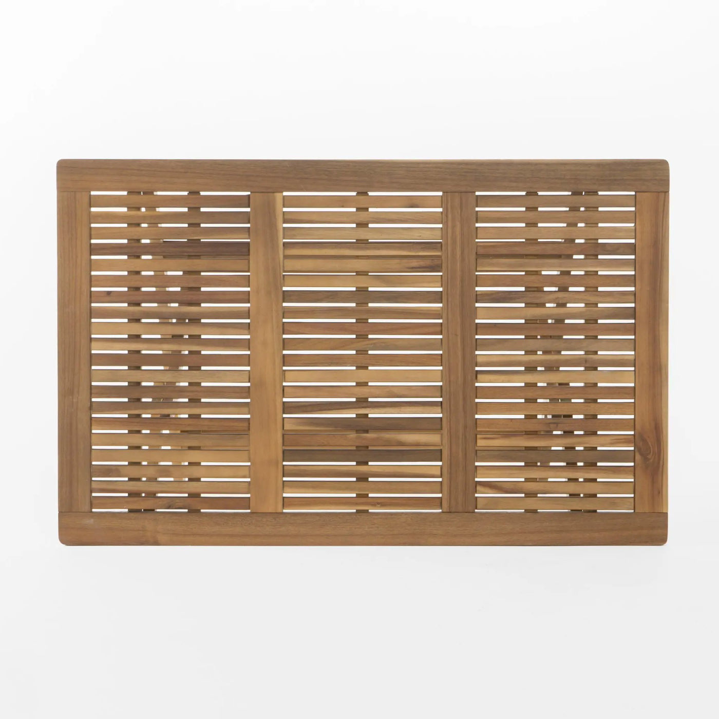 Blissique Outdoor Foldable Wood Dining Table With Slat Design by HouseOfZazla