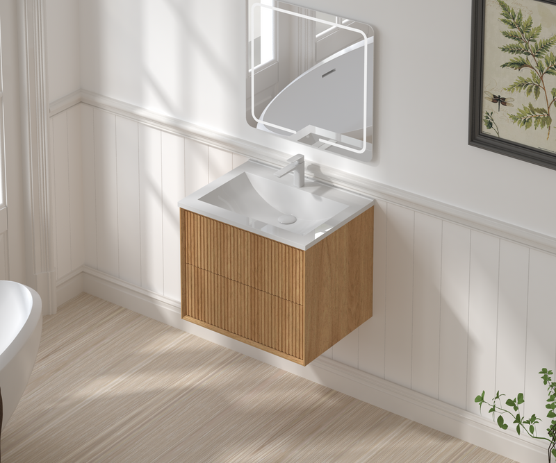 24" Floating Bathroom Vanity Set by HouseOfZazla