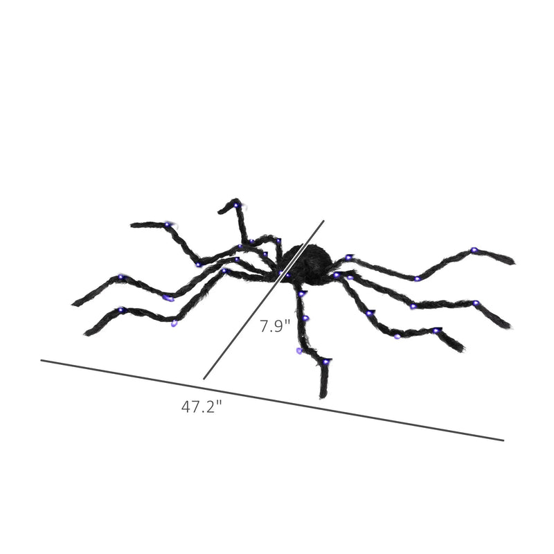 3.25' Illuminated Arachnid Halloween Accent by HouseOfZazla