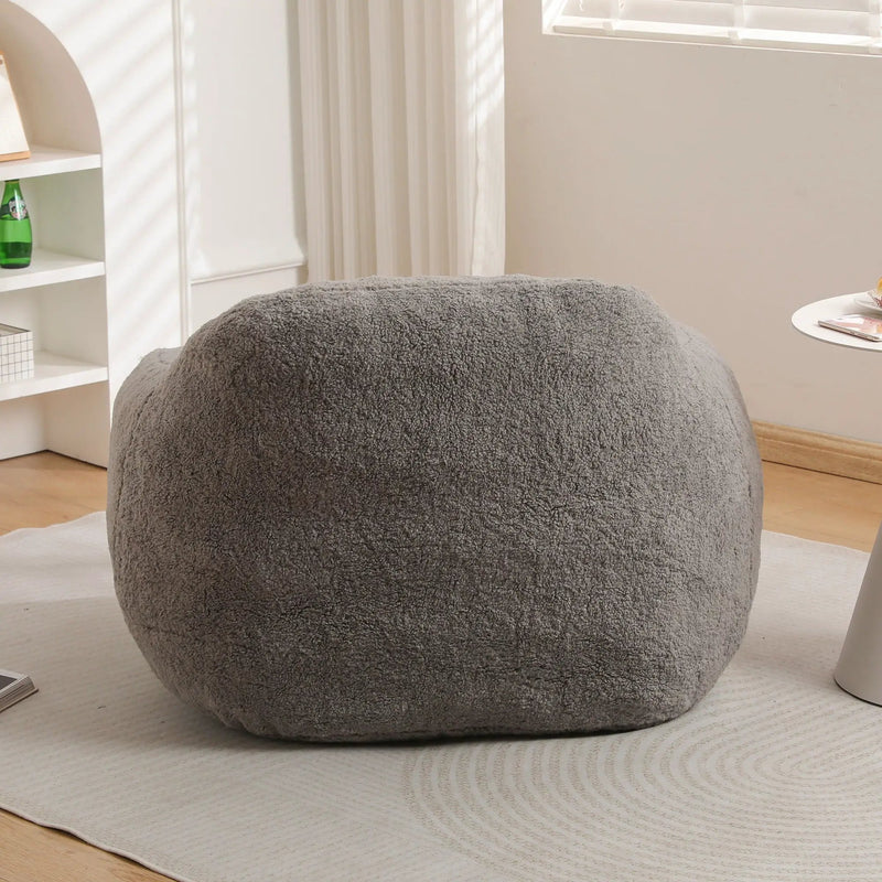 Giant Bean Bag Chair, Spacious Memory Foam With Armrests by Unique Piece Furniture