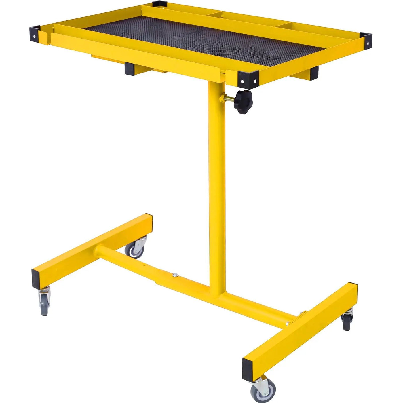 Adjustable Tear Down Work Table With Drawer For Garages, Repair Shops, And Diy, Portable, (4) 2.5" Swivel Casters, 220 Pound Capacity, Rubber Corners, Heavy Duty Steel by HouseOfZazla