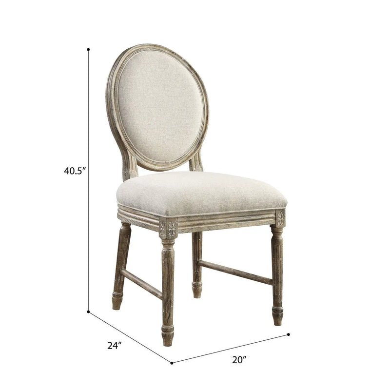 Upholstered Dining Chairs (Set of 2) - Brown by Unique Piece Furniture