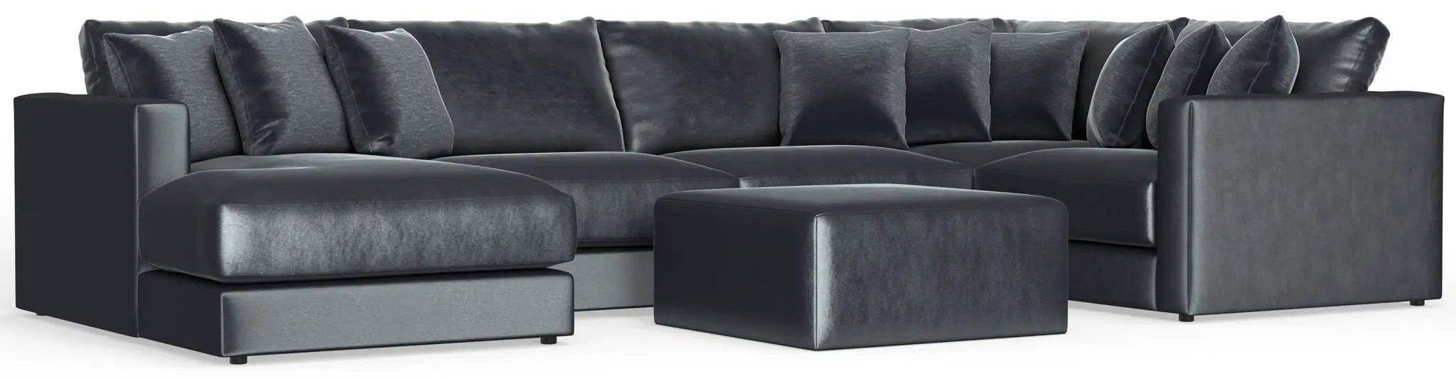 Remington - Modular Sofa And Cocktail Ottoman by Unique Piece Furniture