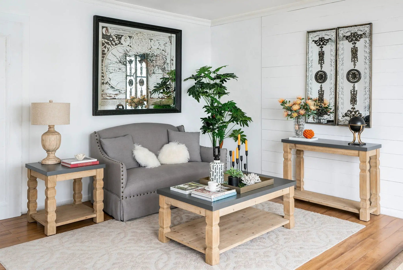 Rustic And Modern Console Table by HouseOfZazla