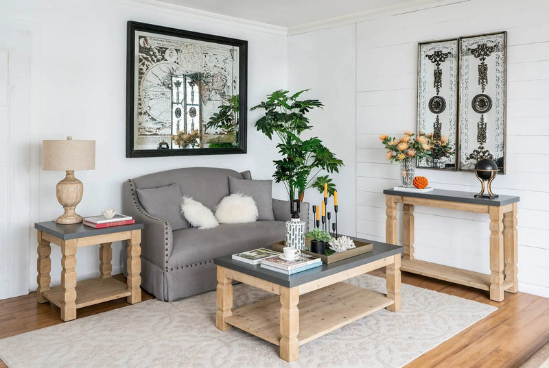 Rustic And Modern Console Table by HouseOfZazla