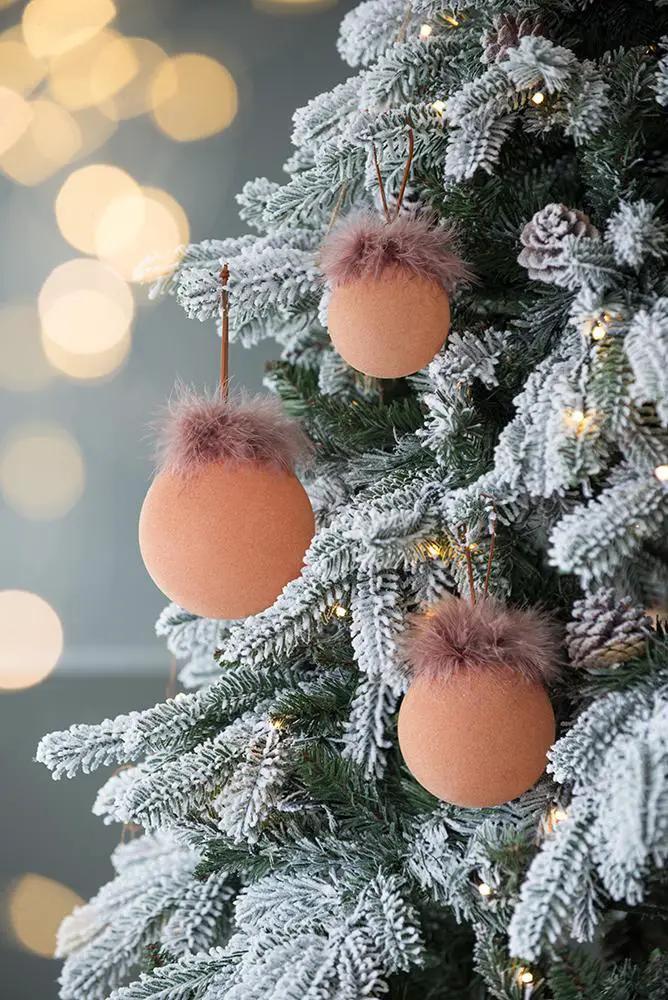 Christmas Ball Ornaments, Glass Decorative Hanging Ball Christmas Tree Ornaments by HouseOfZazla