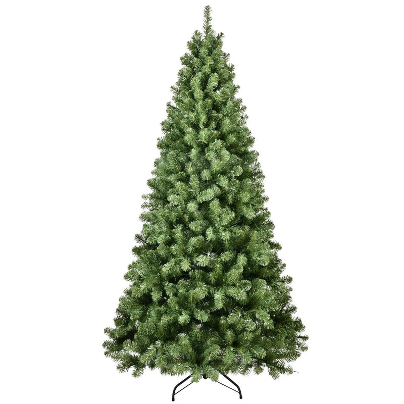 7ft Pre-Lit PVC Christmas Tree with 400 UL Lights by HouseOfZazla