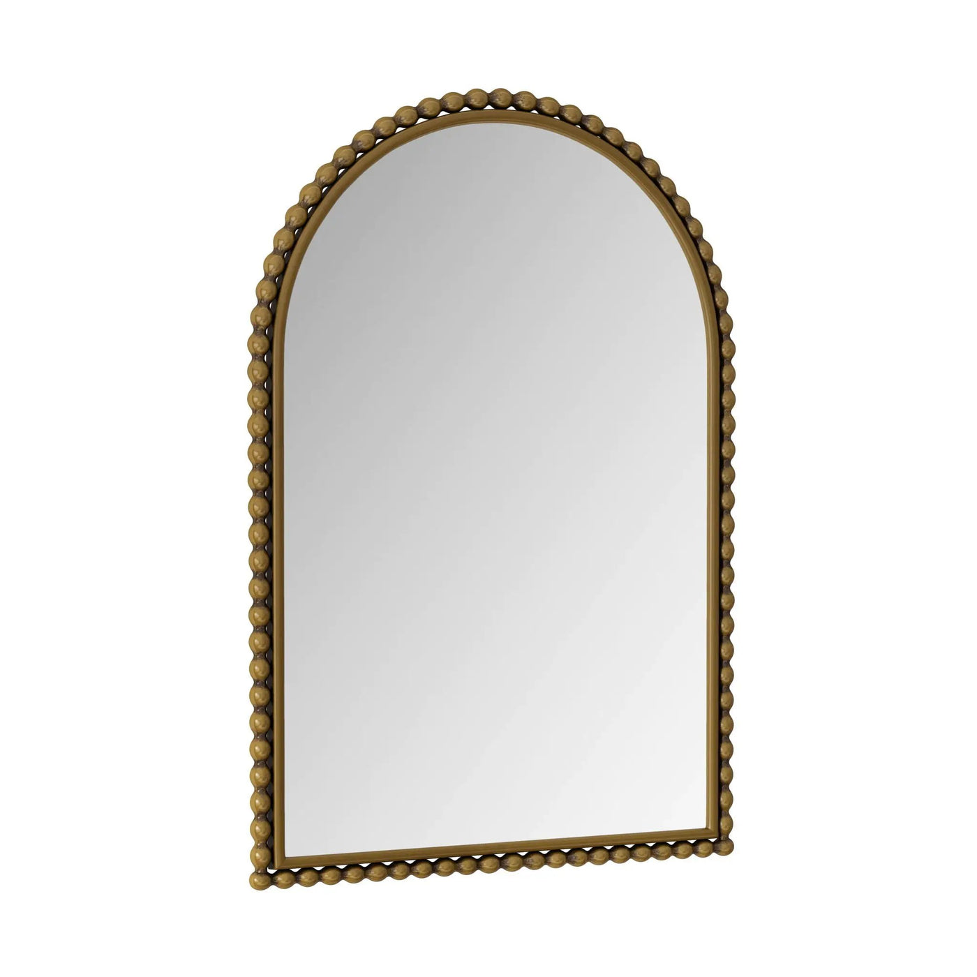 Vintage Iron Art Arch Mirror, Wall Hanging Or Table Display by HouseOfZazla