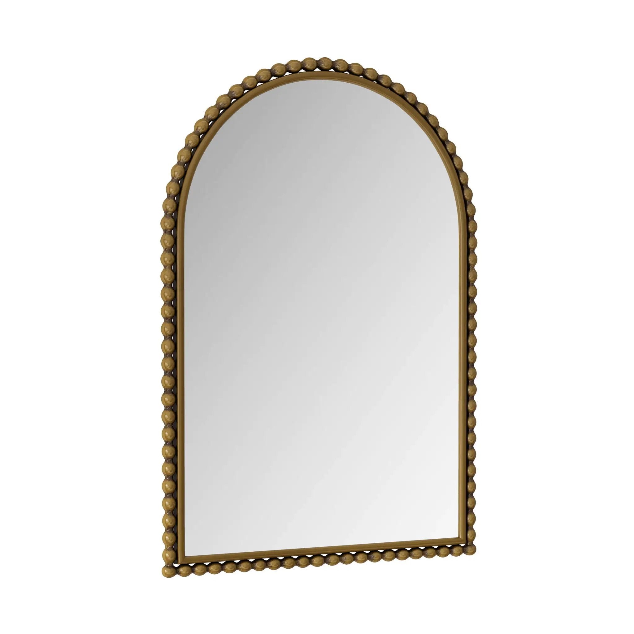 Vintage Iron Art Arch Mirror, Wall Hanging Or Table Display by Unique Piece Furniture