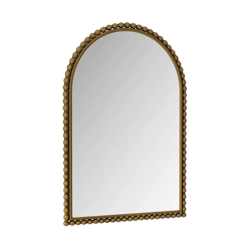 Vintage Iron Art Arch Mirror, Wall Hanging Or Table Display by Unique Piece Furniture