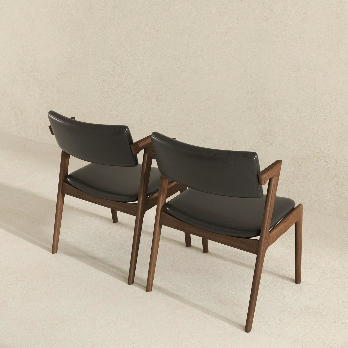Edwin - Mid-Century Modern Dining Chair (Set of 2) by HouseOfZazla