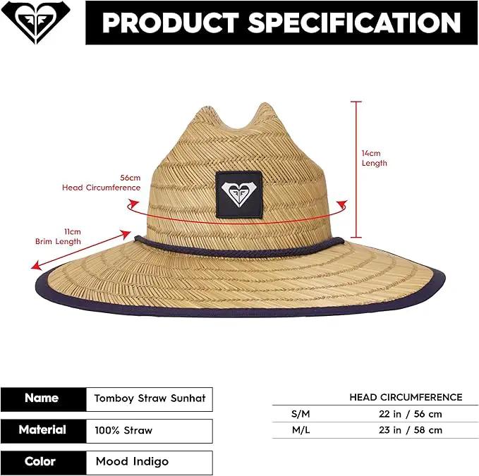 Roxy Women's Tomboy Straw Hat by GreenHaven Gardens