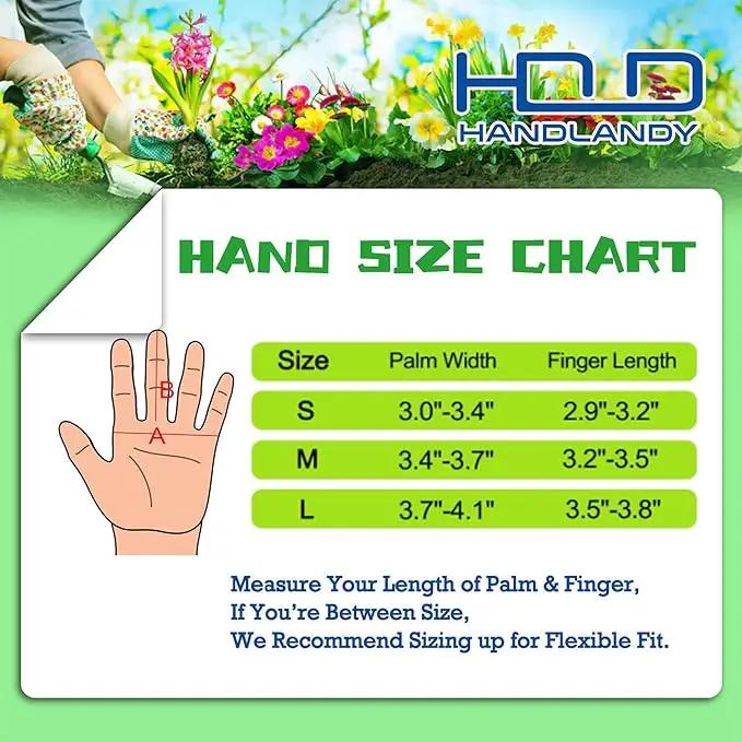 HANDLANDY Rose Pruning Gardening Gloves for Men Women, Thorn Proof Forearm Protection Leather Garden Gloves, Gardening Gifts for Gardeners (Yellow- Goatskin, X-Large (Pack of 1)) by GreenHaven Gardens