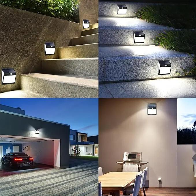 Solar Lights Outdoor 238 LED, 270° Wide Angle Motion Sensor Lights with 3 Modes, IP65 Waterproof Solar Powered Wall Lights for Yard Garden, Patio, Driveway(2 Pack) by GreenHaven Gardens