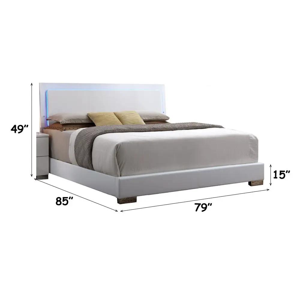 Lorimar - Bed (HB w/LED) by Unique Piece Furniture
