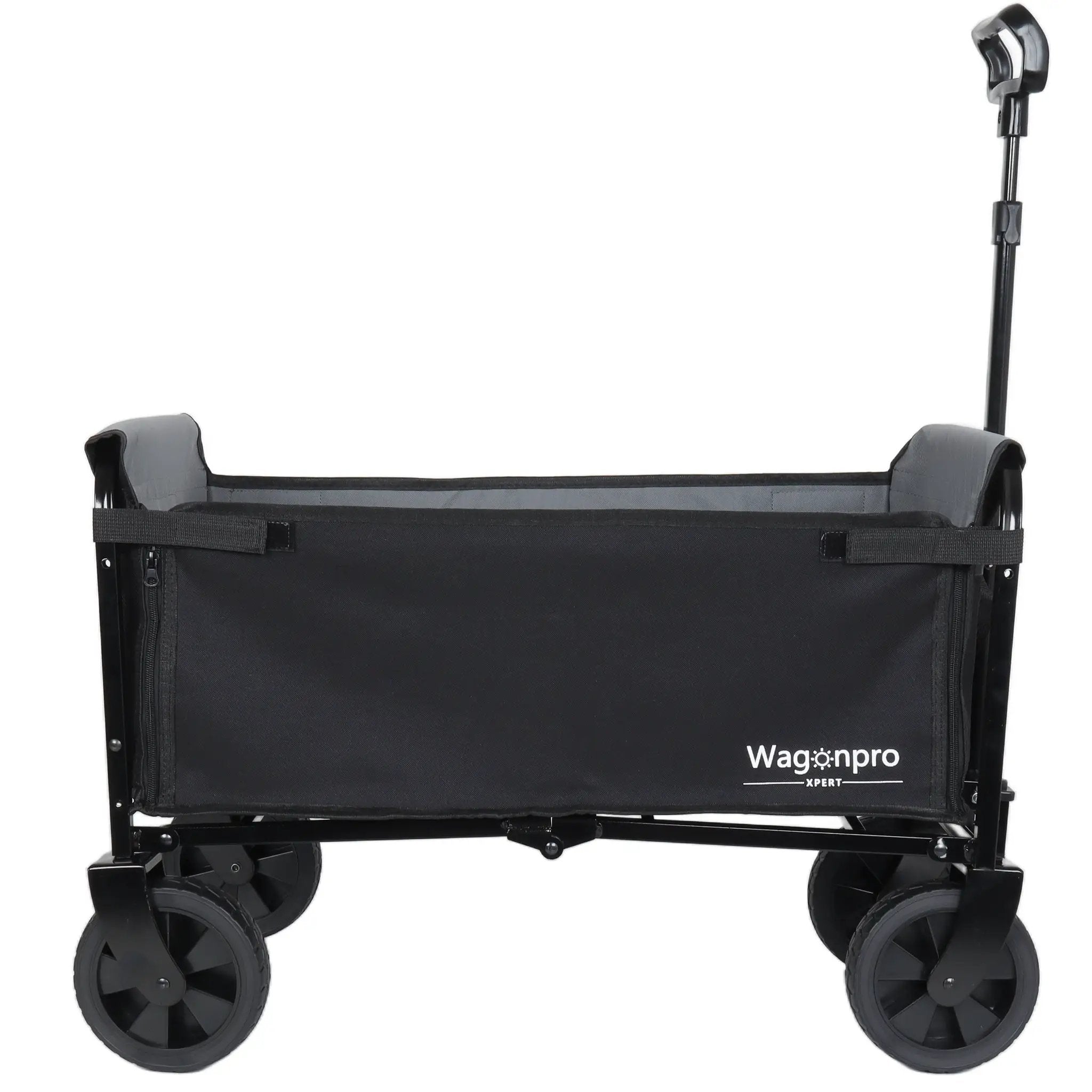 All-in-One Convertible Folding 4-Wheel Trolley with Bench Seat by HouseOfZazla