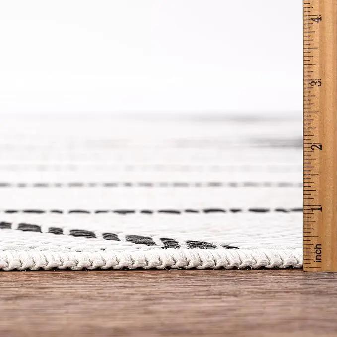 Keen Home Design Terrace Outdoor Throw Rug - 3x5 Washable Indoor/Outdoor Rug for Patio, Kitchen, Balcony, Beach, Garden, Deck and Porch, Size: 3'x5' by GreenHaven Gardens