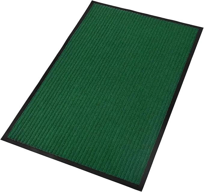 fani Heavy Duty Large Outdoor Indoor Entrance Doormat Grass Green Waterproof Low Profile Entrance Rug Front Door Mat Patio Anti-Skid Rubber Back, 31x47 inch (Grass Green) by GreenHaven Gardens