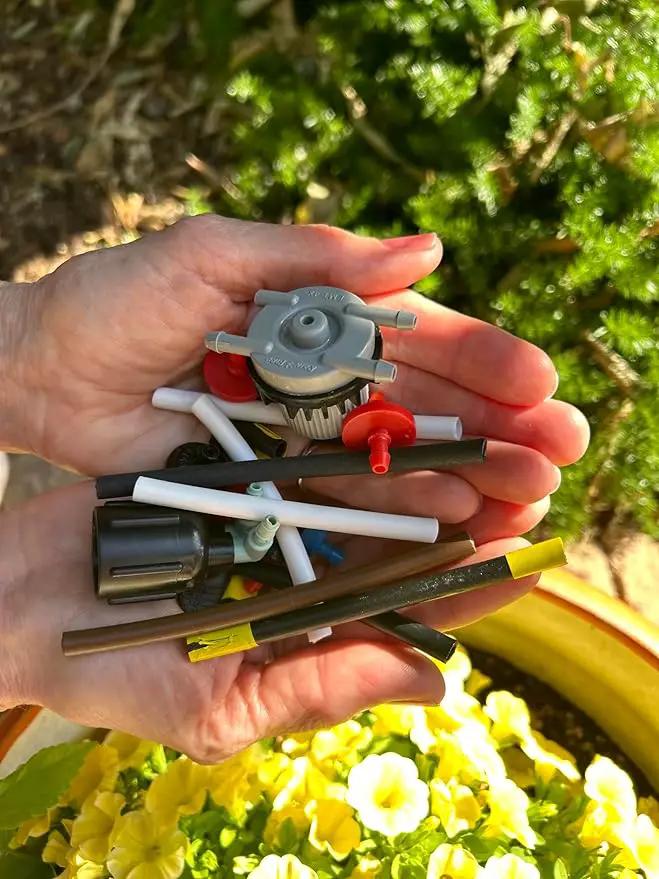 BarbSaver Drip Irrigation Cutter Tool – Reuse Barbed Parts, Fittings, In-Line Emitters, Drippers, Bubblers and Micro-sprayers, by Easily Cutting Away 1/4" Micro-drip Tubing. by GreenHaven Gardens