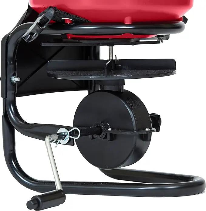 EarthWay 3100 40 LB (18 KG) Professional Chest Mount Hand Crank Broadcast Spreader Including Even Spread Technology, Comfortable & Adjustable Harness Strap and Rain Cover by GreenHaven Gardens