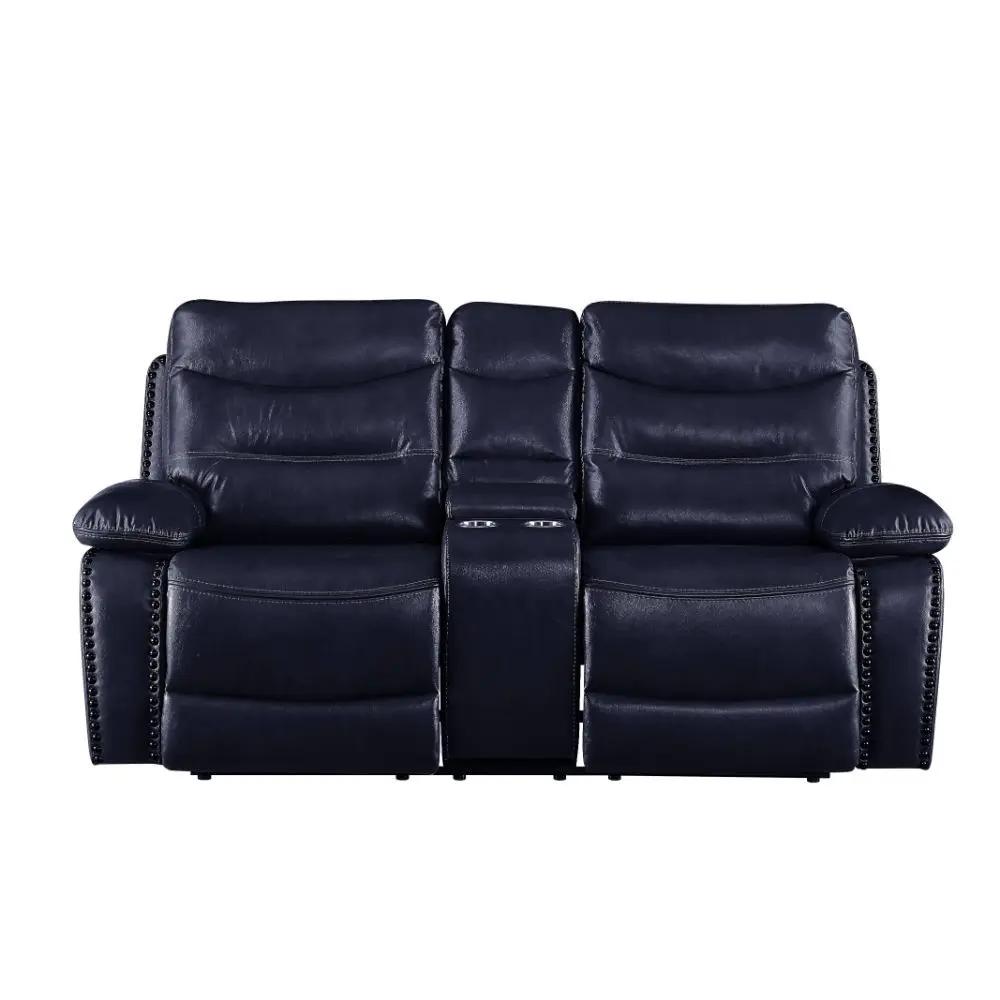 Aashi - Loveseat w/Console (Motion) by Unique Piece Furniture