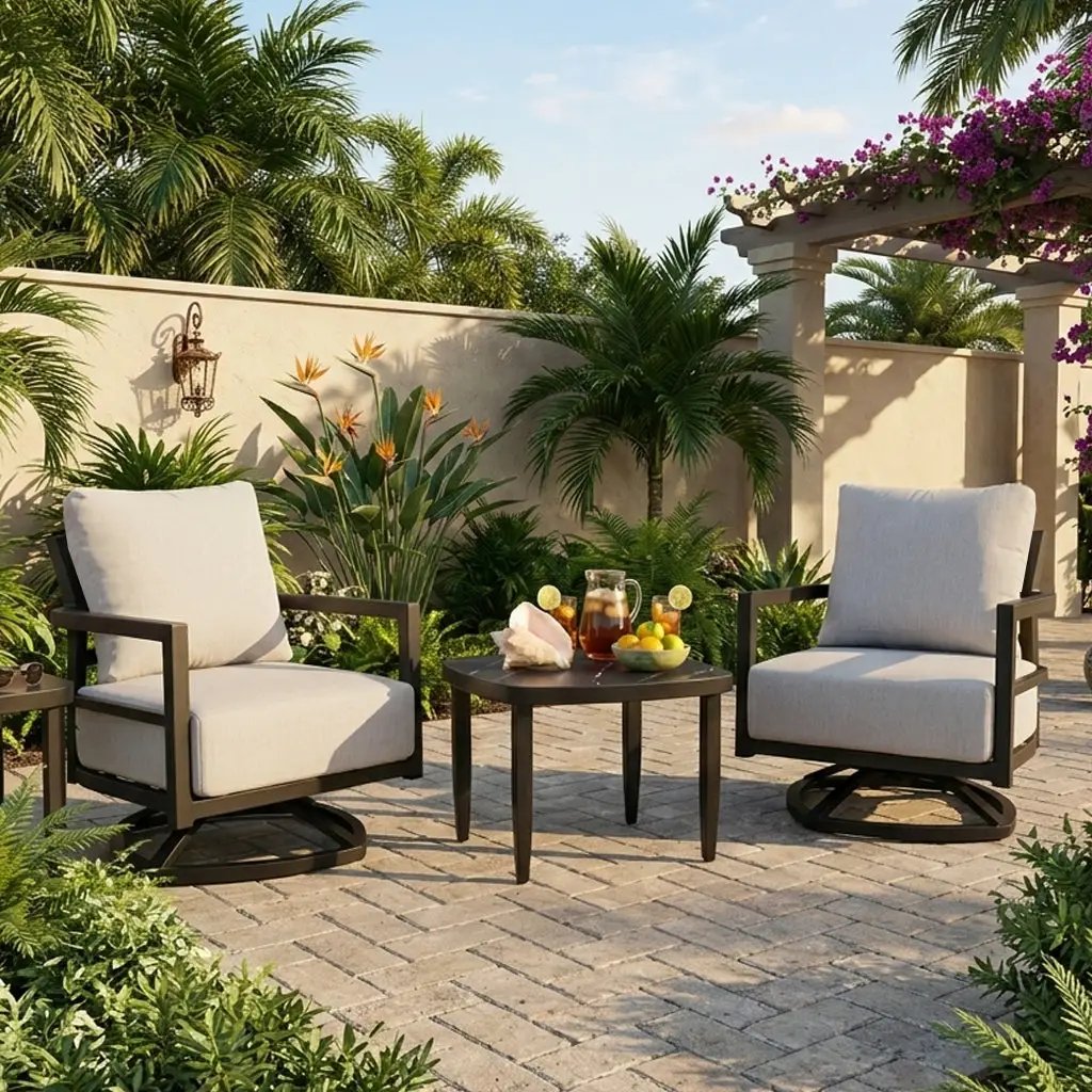 3PC Outdoor Aluminum Patio Furniture Set by HouseOfZazla