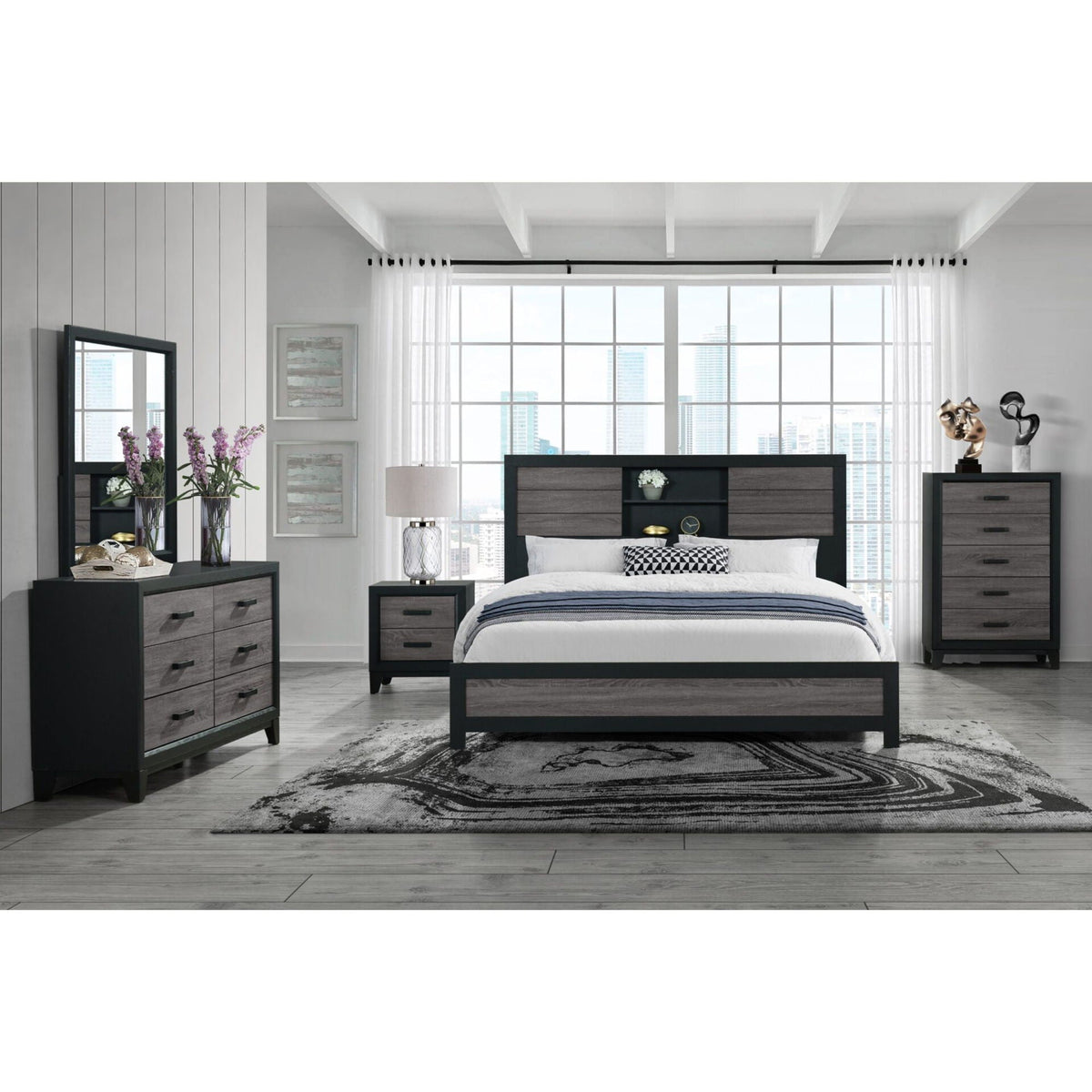 Soluto - Bed With Bookcase Headboard, photo 4 of 7