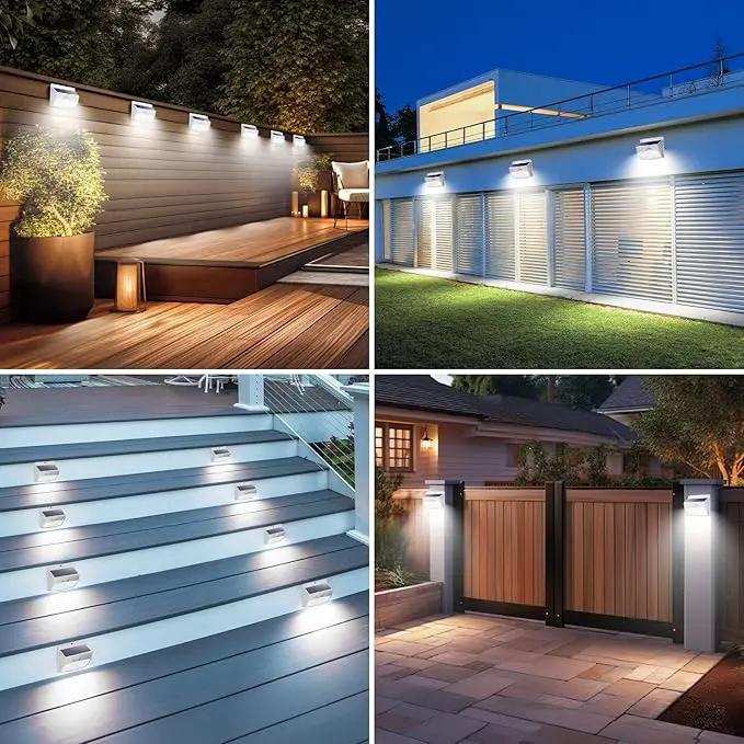 [2 Packs] Solar Lights Outdoor Motion Sensor, Solar Security Lights with 3 Lighting Modes Solar Wall Lights Waterproof Solar Powered Lights for Garden Fence Yard Deck, White by GreenHaven Gardens