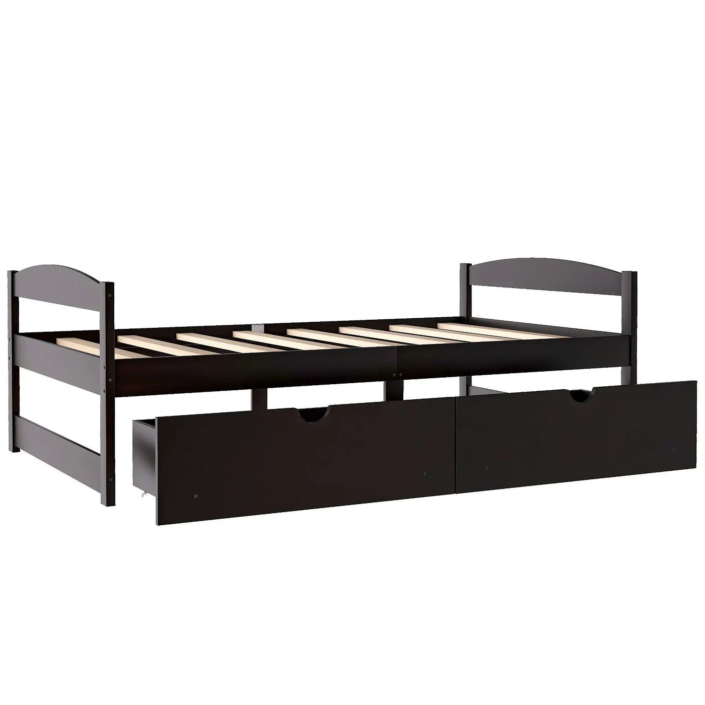 Platform Bed With 2 Drawers by HouseOfZazla