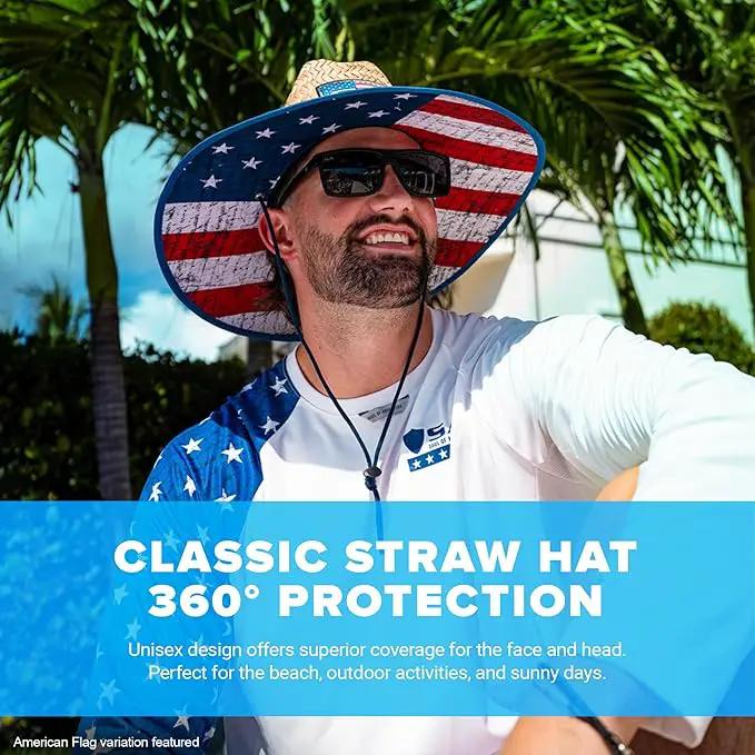 S A Company Summer Straw Hats for UV Sun Protection | Unisex Adult by GreenHaven Gardens