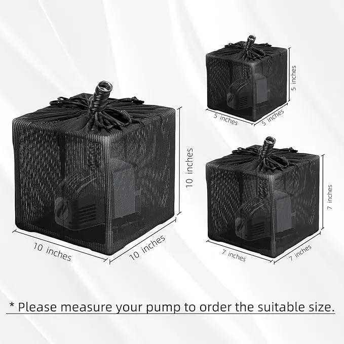 Fineday Pond Filter, Anti-Clogging Cube Outdoor Mesh Water Pump Barrier Bag Box Basket (10 inch) by GreenHaven Gardens