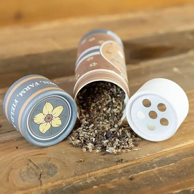 Pollinator Wildflower Seed Shaker Collection - ~300,000+ Wild Flower Seeds for Planting - Includes Hummingbird & Butterfly, Save The Monarchs, and Save The Bees Wildflower Mixes - Covers ~1,000 sq ft… by GreenHaven Gardens