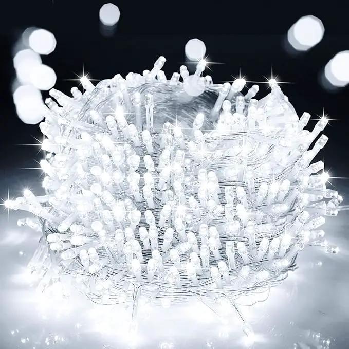 Decute 800 LED 272FT Christmas String Lights 8 Modes with Timer Function, Waterproof Twinkle Fairy Lights for Christmas Tree Party Wedding Yard Garden Outdoor Indoor Decorations, Cool White by GreenHaven Gardens