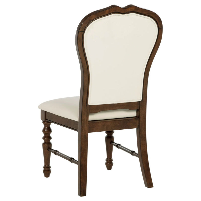 Claire - Upholstered Dining Side Chair (Set of 2) - Ivory