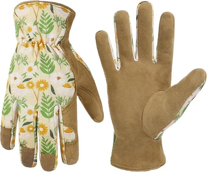 HANDLANDY Women Safety Work Gloves Utility Touch Screen Working Grip Glove for Yardwork Gardening Breathable Mechanic Gloves by GreenHaven Gardens