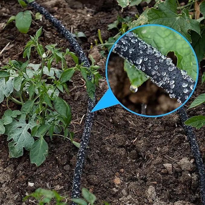 Watex Home Irrigation, Soaker Hose, 50 ft. Weeping hose, water-efficient irrigation, saving water by 60% by GreenHaven Gardens