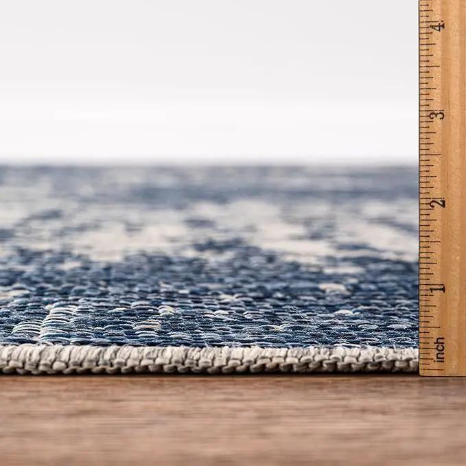 Keen Home Design Terrace Outdoor Runner Rug - 2x8 Washable Indoor/Outdoor Rug for Patio, Kitchen, Balcony, Beach, Garden, Deck and Porch, Size: 2'2"x7'7" by GreenHaven Gardens